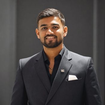 Portrait of Megh Patel, Associate.